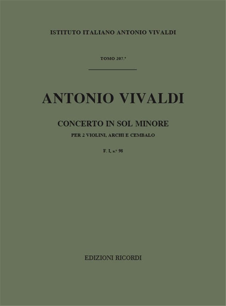 Concerto In Sol Min. RV 517